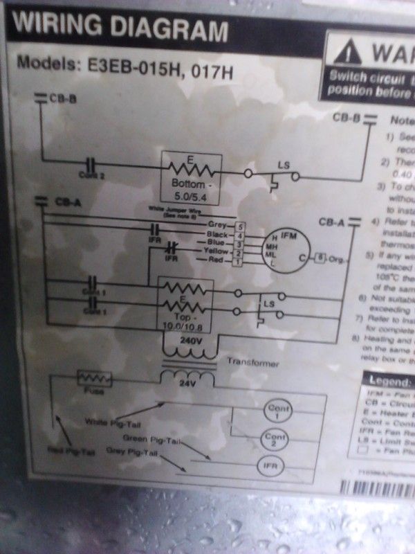 Nordyne Furnace Supply Wiring | Page 3 | Electrician Talk